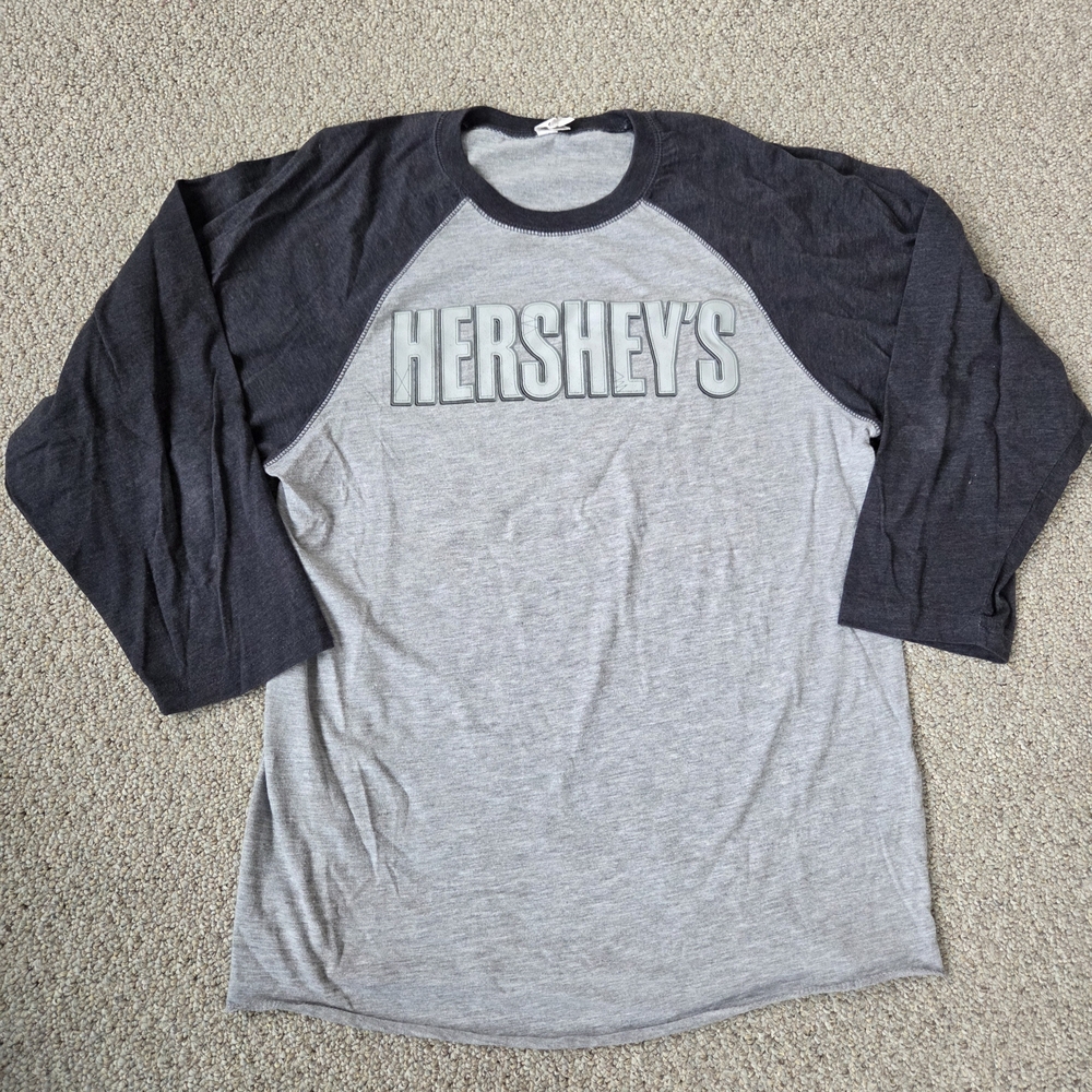 Hershey Gray Raglan T-Shirt